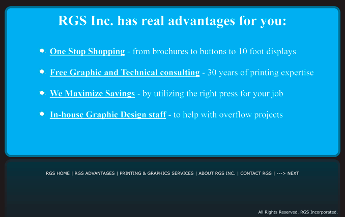 RGS Printing Services